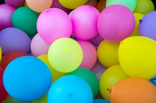 einhorn luftballon party